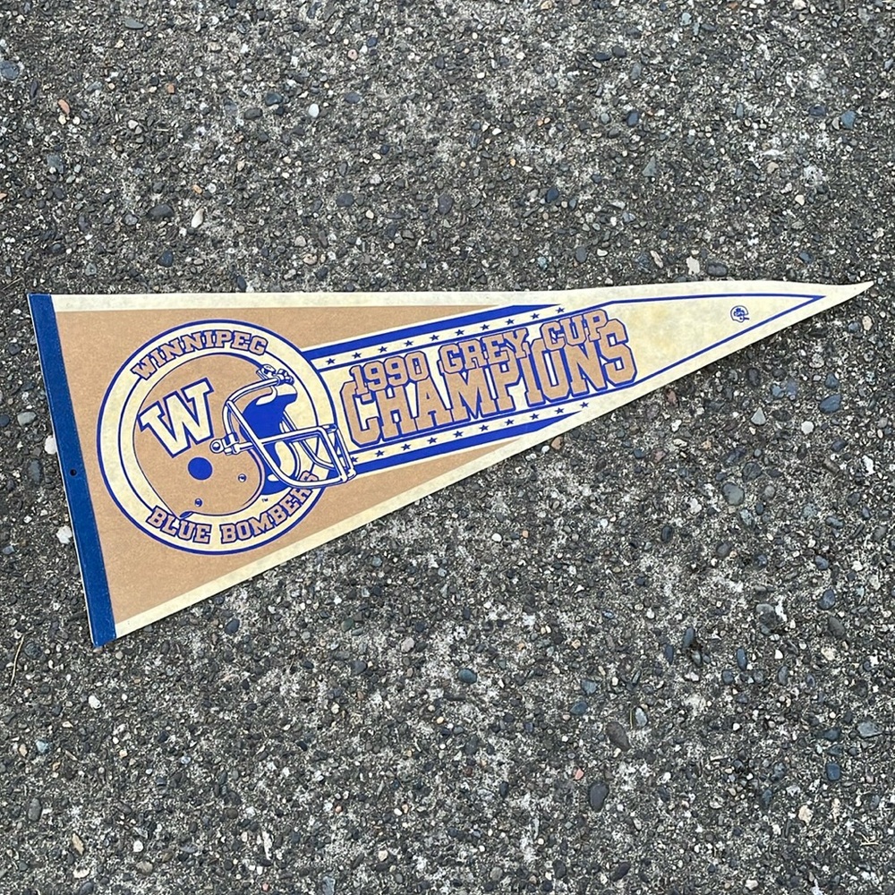 Vtg‎ Grey Cup Champs Flag!
